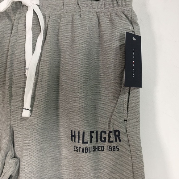 Tommy Hilfiger Logo Pull-On Lounge/Sleep Short, Men's Size M - Grey - Picture 6 of 8